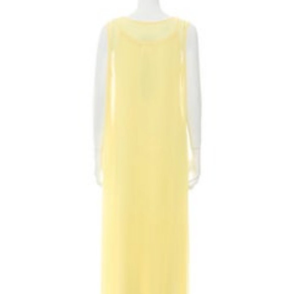 Roberto Cavalli Yellow Print Embellished Maxi, NWT 3 in One Dress - Picture 3 of 10
